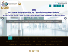 Tablet Screenshot of ibci.com